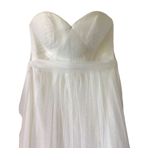 New Anthropologie BHLDN Jenny Yoo Annabelle Convertible Maxi Dress $260 Sz 6 - Picture 5 of 7